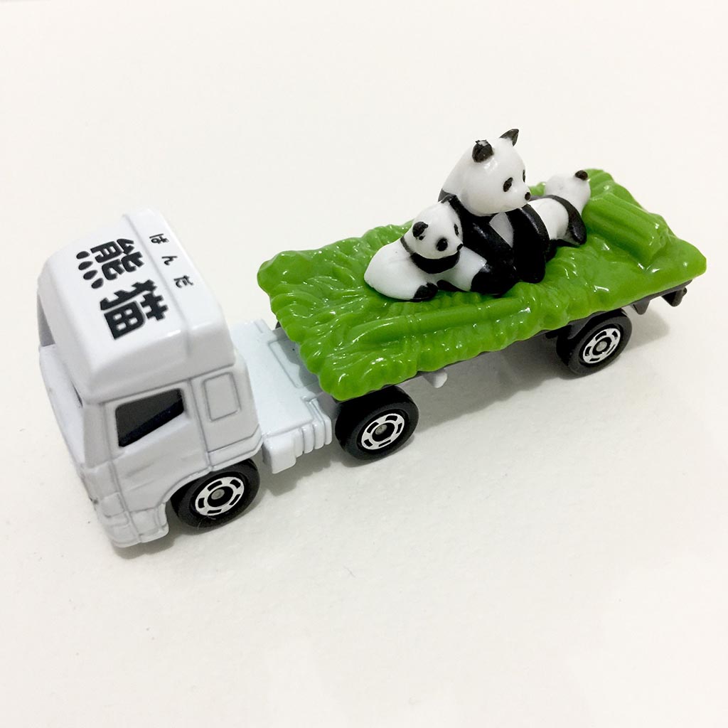 Xe tải mô hình Tomica Hino Profia chở Gấu trúc Panda (hàng no Box)