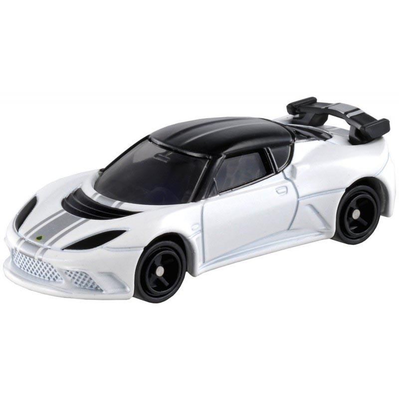 Xe mô hình Tomica Lotus Evora GTE Diecast Car Model tỷ lệ 1/64 trắng