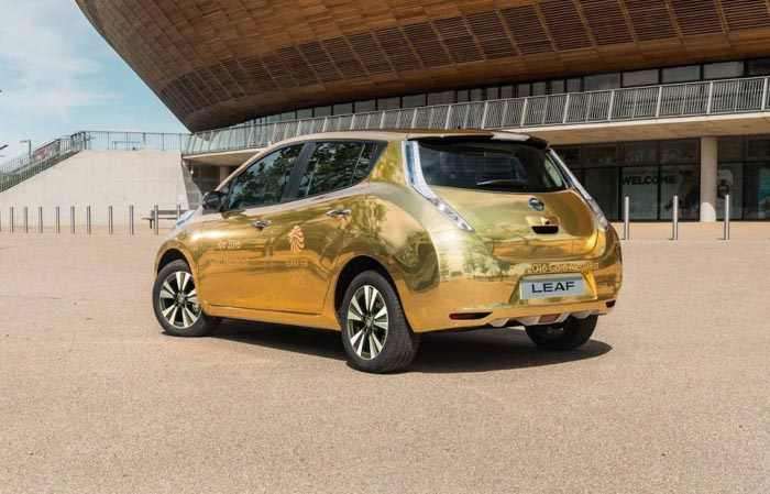 Nissan Leaf Gold