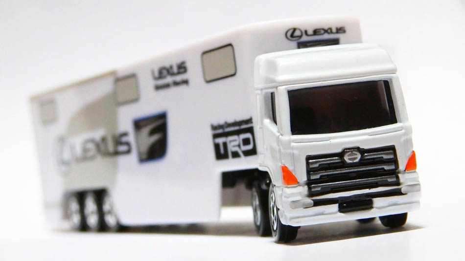 Xe container mô hình Tomica Lexus Racing Develoment TRD