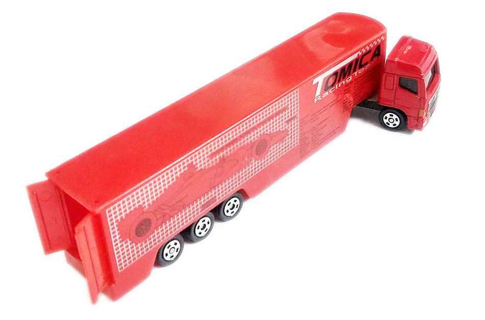 Xe container mô hình Tomica RacingTeam Transporter