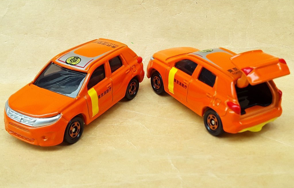 Xe ô tô mô hình Tomica Suzuki Escudo màu cam