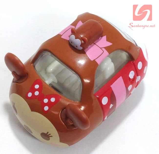 Xe mô hình Tomica Disney Tsum Tsum Top Valentine Minnie Mouse 