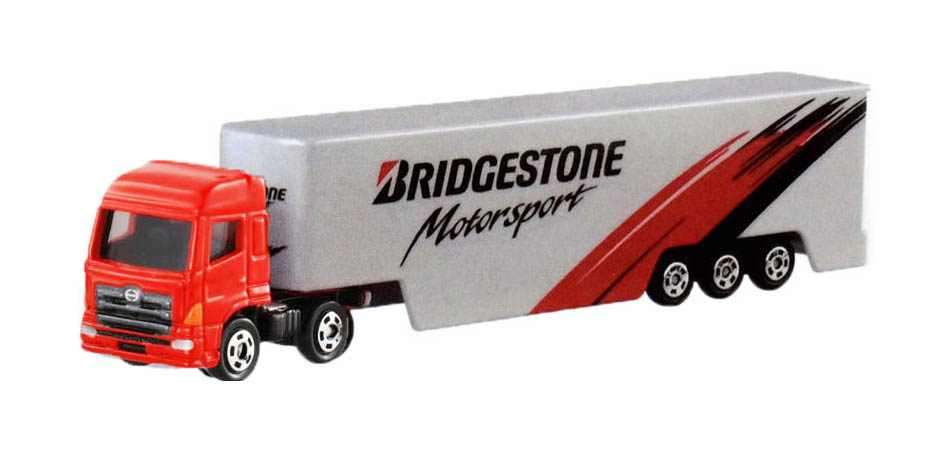 Xe container mô hình Tomica Bridgestone