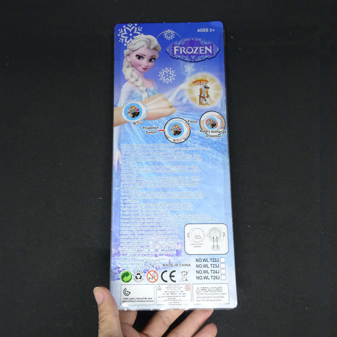 Đồng hồ điện tử đeo tay chiếu hình 3D WLT22L Doraemon