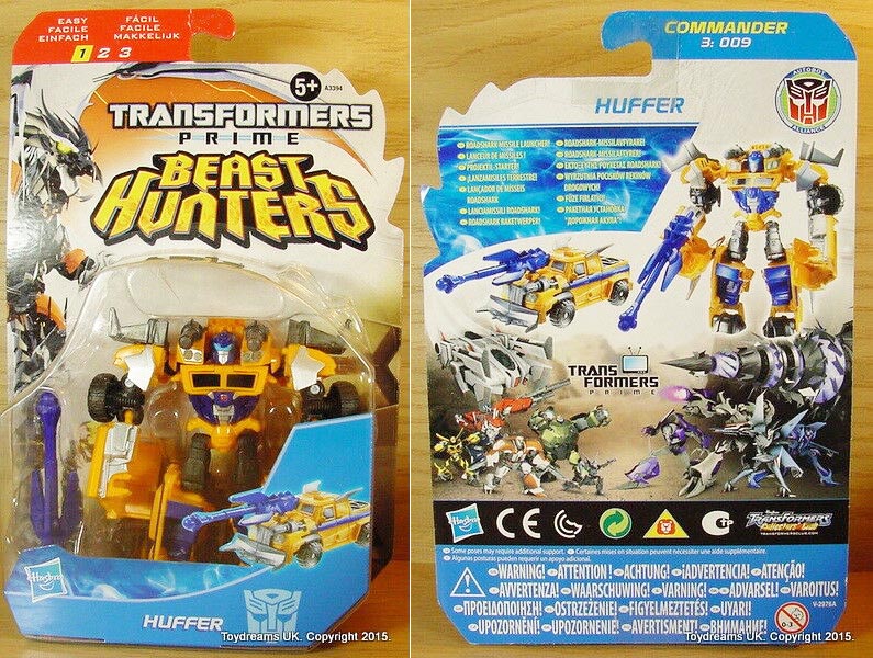 Đồ Chơi Transformer Prime biến hình Beast Hunters Commander - Huffer (Box)