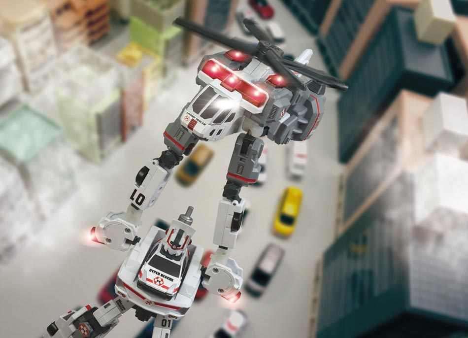 Bộ Robot biến hình ô tô  và máy bay Tomica Hyper Series