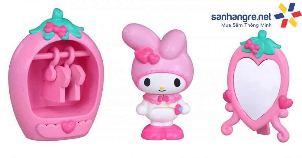 Bộ đồ chơi mô hình Tomy Samrio My Melody dành cho bé gái