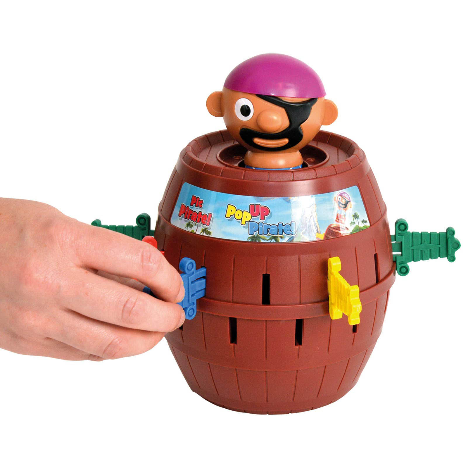 Bộ trò chơi phóng Cướp Biển Popup Pirate hàng Tomy dành cho 2-4 người chơi