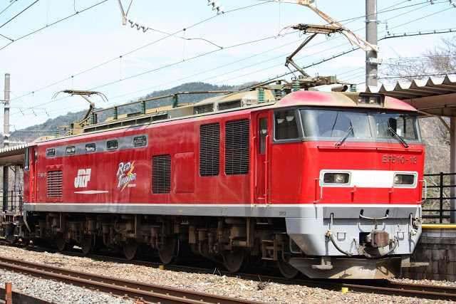 Mô hình tàu hỏa chạy pin Takara Tomy EF510 Red Thunder