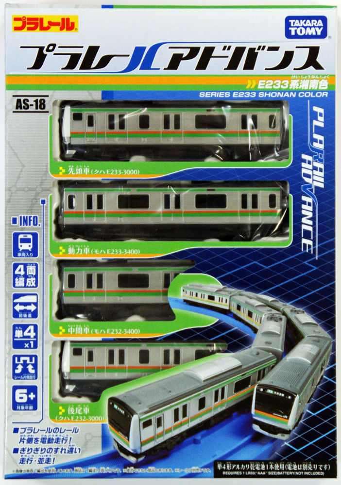 Mô hình tàu hỏa chạy pin Takara Tomy Series E233 Shonan