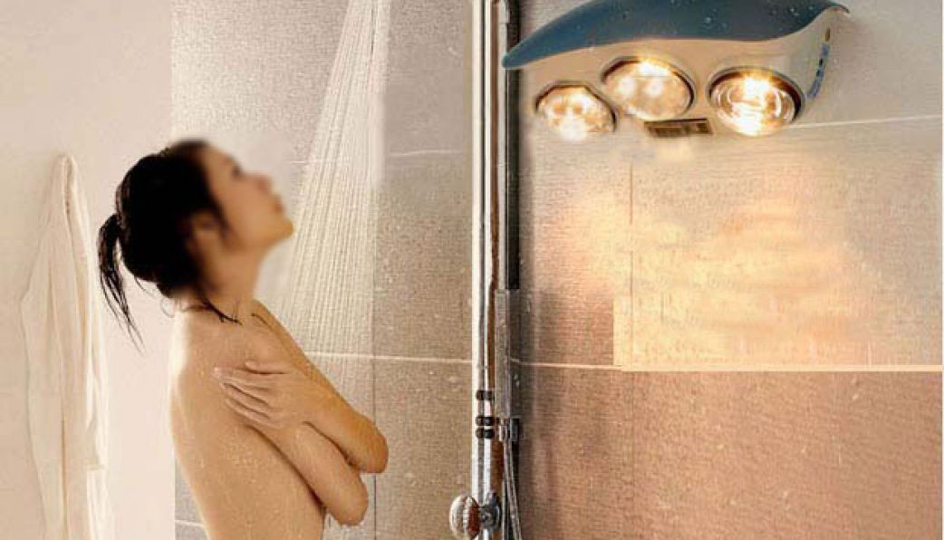Đèn sưởi nhà tắm 2 bóng Braun BU02