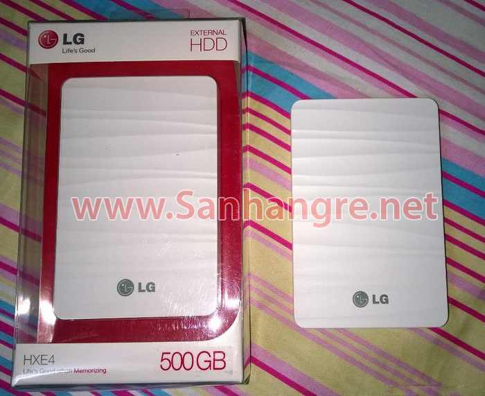 LG HXE4 500GB 2.5inch USB 3.0 External Hard Drive