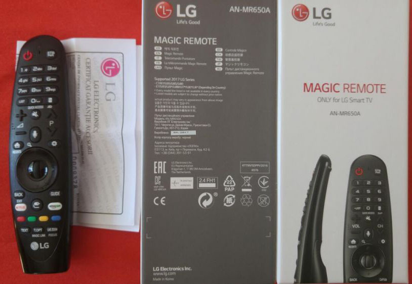 Điều khiển thông minh Magic Remote LG AN-MR650A dành cho Smart TV 2017