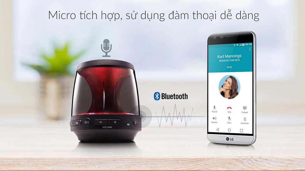Loa di động Bluetooth LG PH1