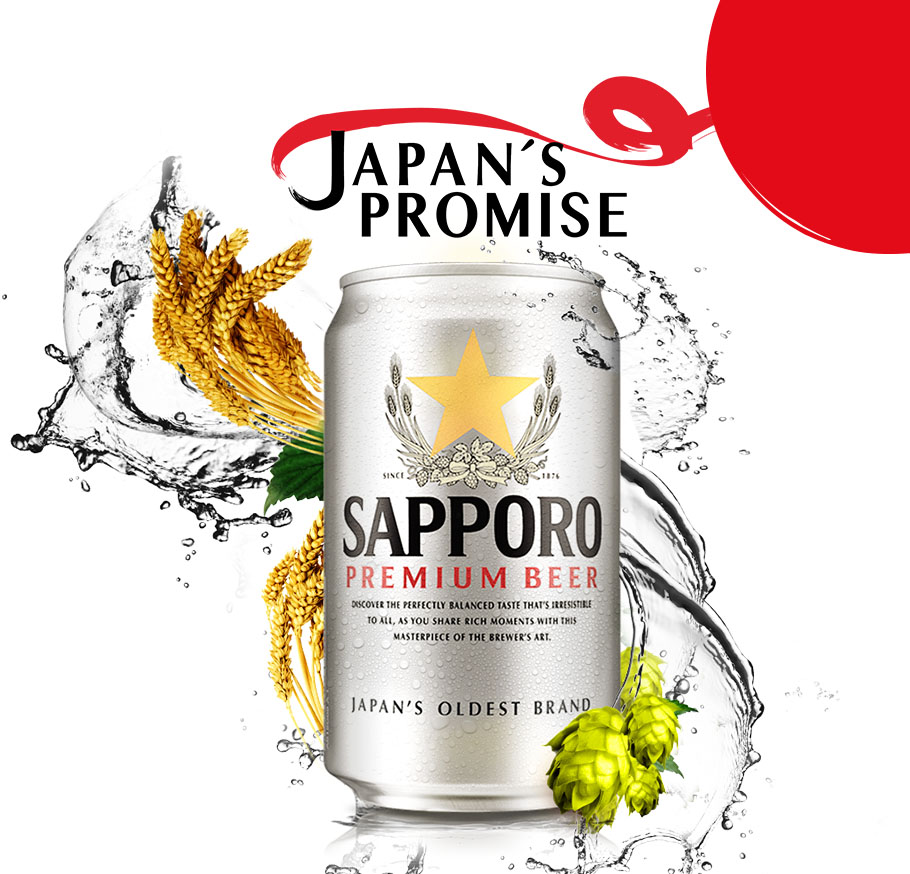 Bia Sapporo Premium Beer lon 330ml