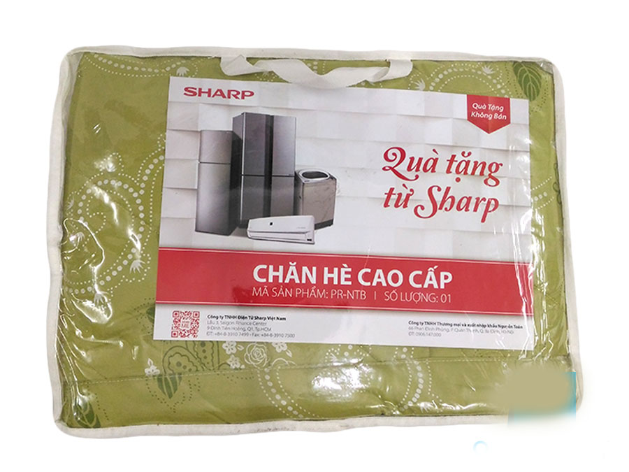 Chăn mềm cao cấp hè thu Sharp 1m3x1m8