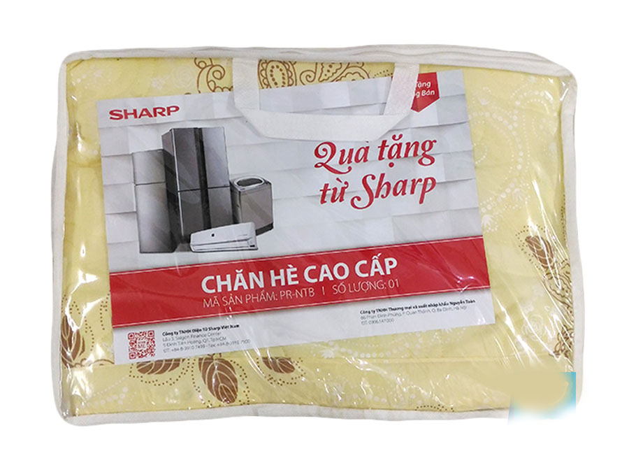 Chăn mềm cao cấp hè thu Sharp 1m3x1m8