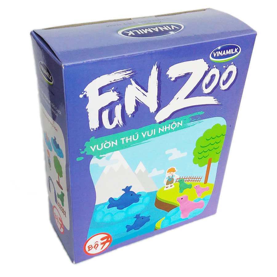 Bộ đồ chơi Vườn thú Hải dương FunZoo số 7 - Tím xanh