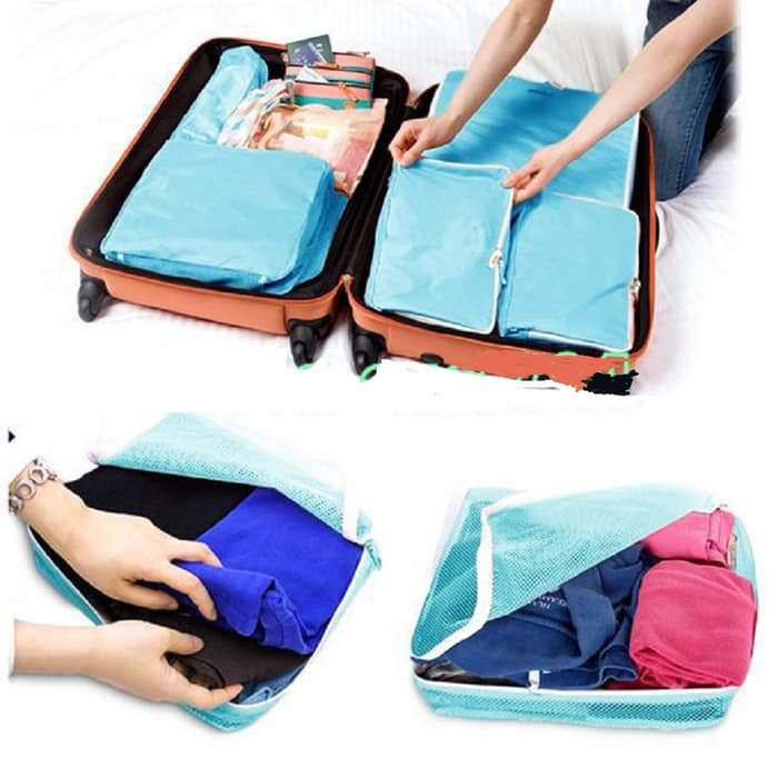 Túi du lịch chống thấm đa năng Bags in Bag giúp gọn hành lý
