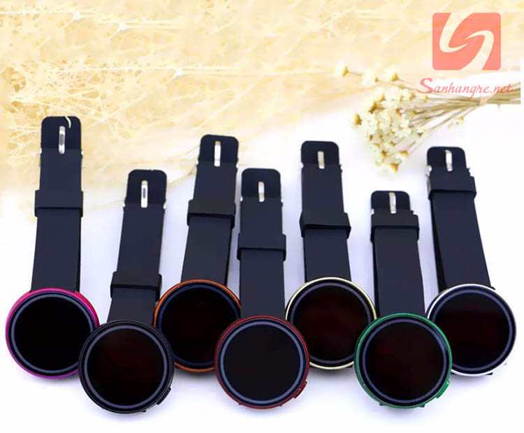 Đồng hồ LED tròn mặt cảm ứng JSS 1797