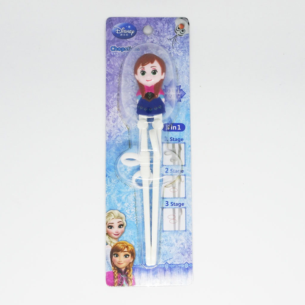 Đũa tập ăn cho bé 3D Disney Frozen - Công chúa Anna