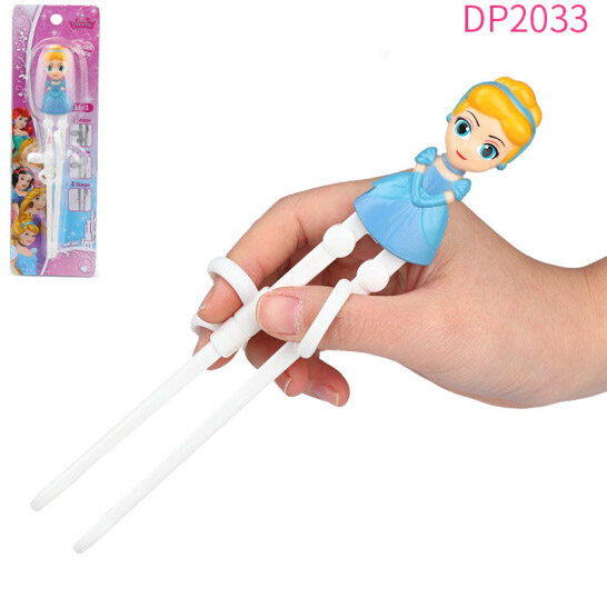 Đũa tập ăn cho bé 3D Disney Frozen - Cinderella