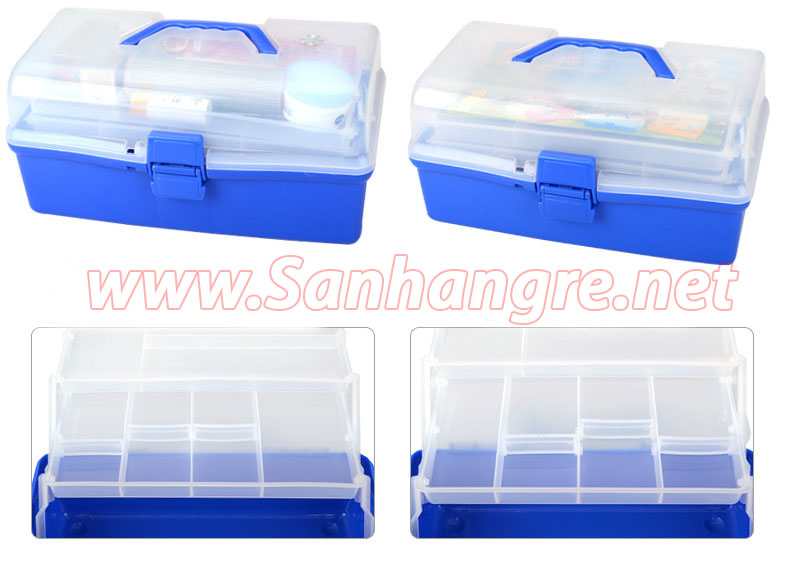 Hộp nhựa đựng đồ đa năng 3 tầng UTEKI BOX