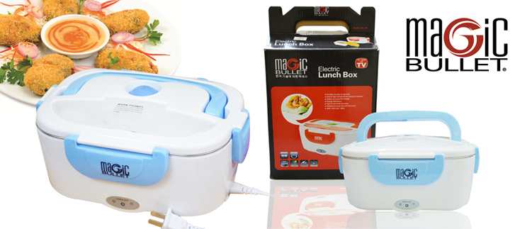 Hộp cơm hâm nóng bằng điện Magic Bullet Electric Lunch Box