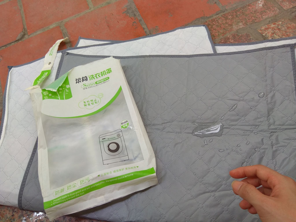 Bọc máy giặt chống thấm, khử mùi cao cấp  A-0818 cửa ngang