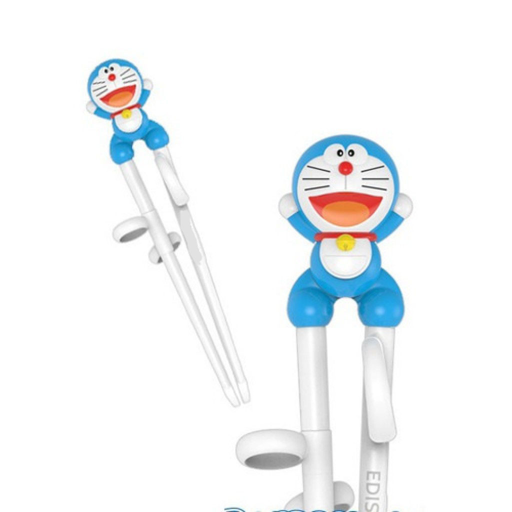 Đũa tập ăn cho bé Doraemon 3D hàng Hàn Quốc RD-0595
