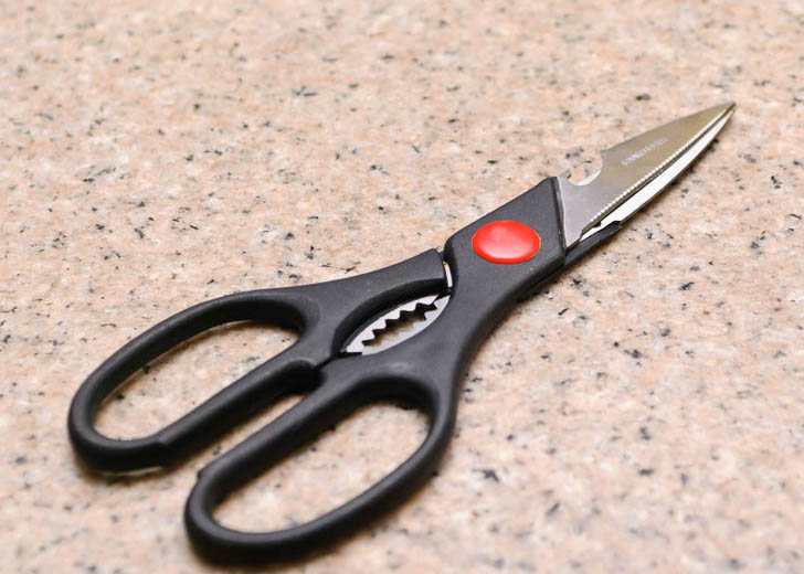 Kéo cắt thực phẩm đa năng Kitchen Scissors KS812 hàng xuất Nhật
