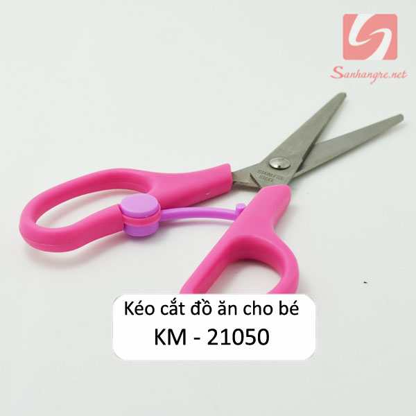 Kéo cắt đồ ăn cho bé KM 21050 hàng xuất Nhật