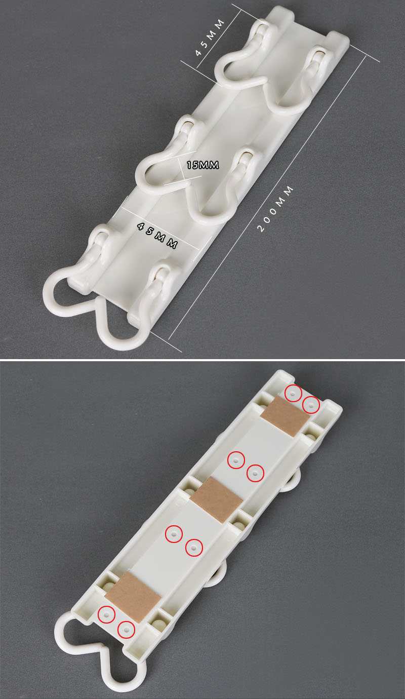 Bộ 6 móc dính trần đa năng KM-666 hàng Nhật