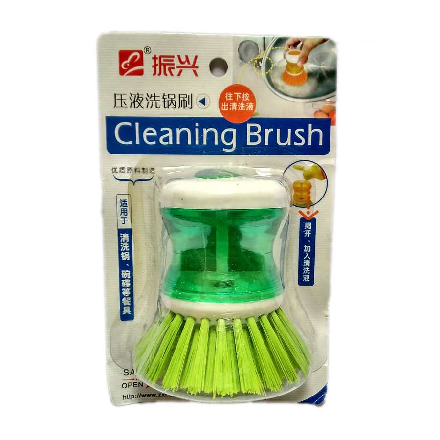 Dụng cụ cọ rửa xoong nồi có bầu chứa xà bông SA7735