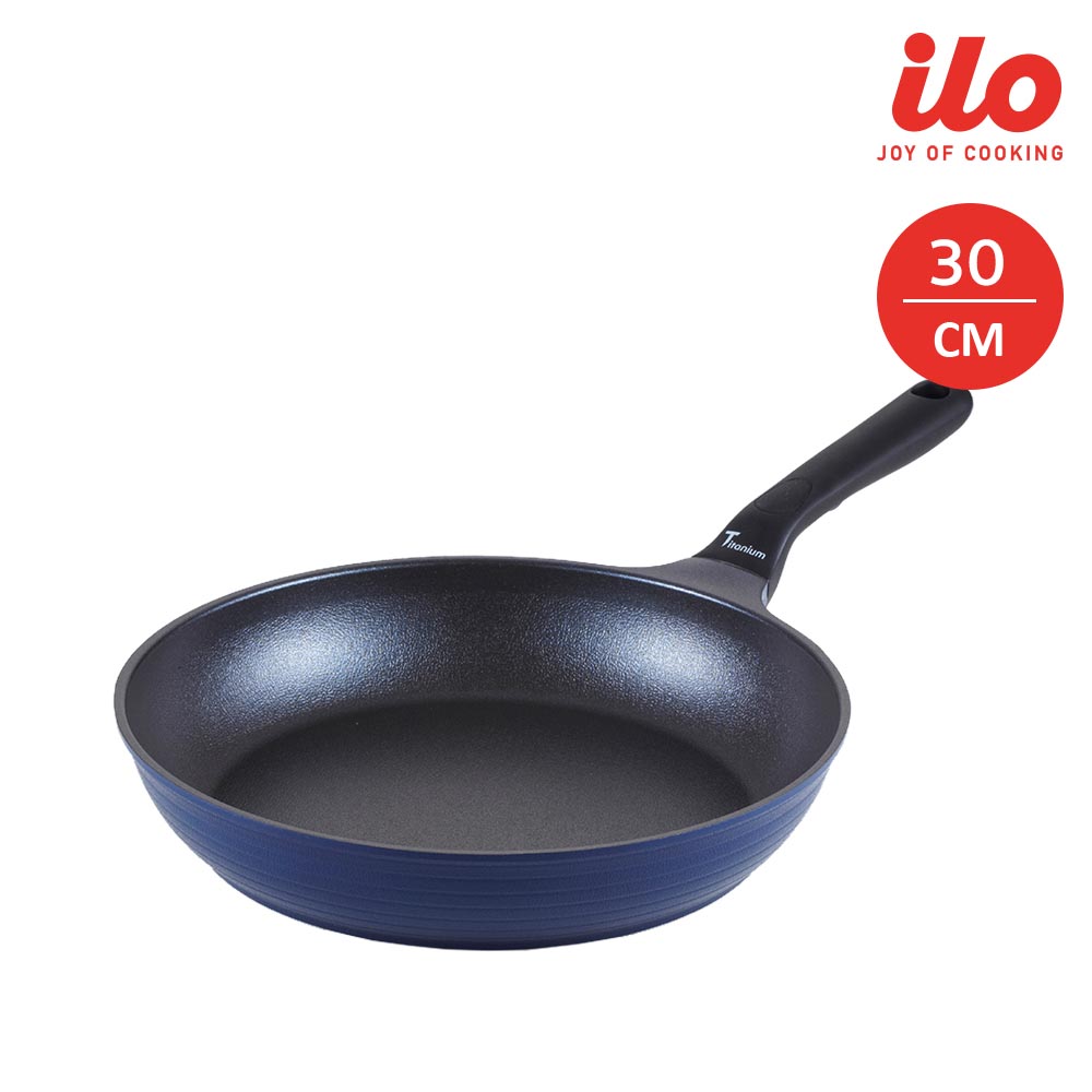 Chảo chống dính 20cm ilo Kitchen Titanium Hàn Quốc cao cấp đáy từ