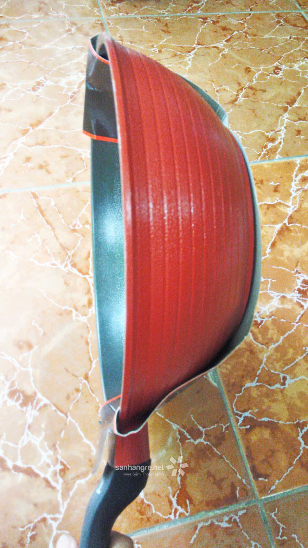 Chảo chống dính sâu lòng 26cm ilo Kitchen Titanium Hàn Quốc cao cấp đáy từ
