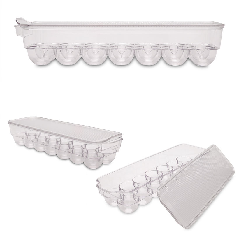 Khay đựng trứng 14 ngăn trong tủ lạnh có nắp Lock&Lock INP626