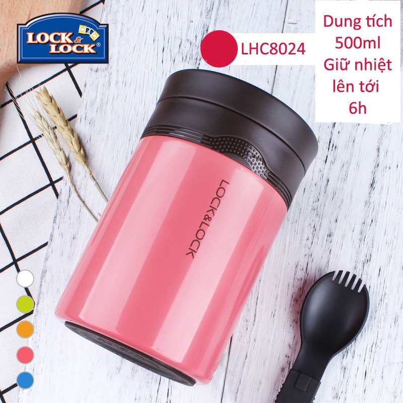 Bình giữ nhiệt nấu cháo Locknlock HOT&COOL 500ml