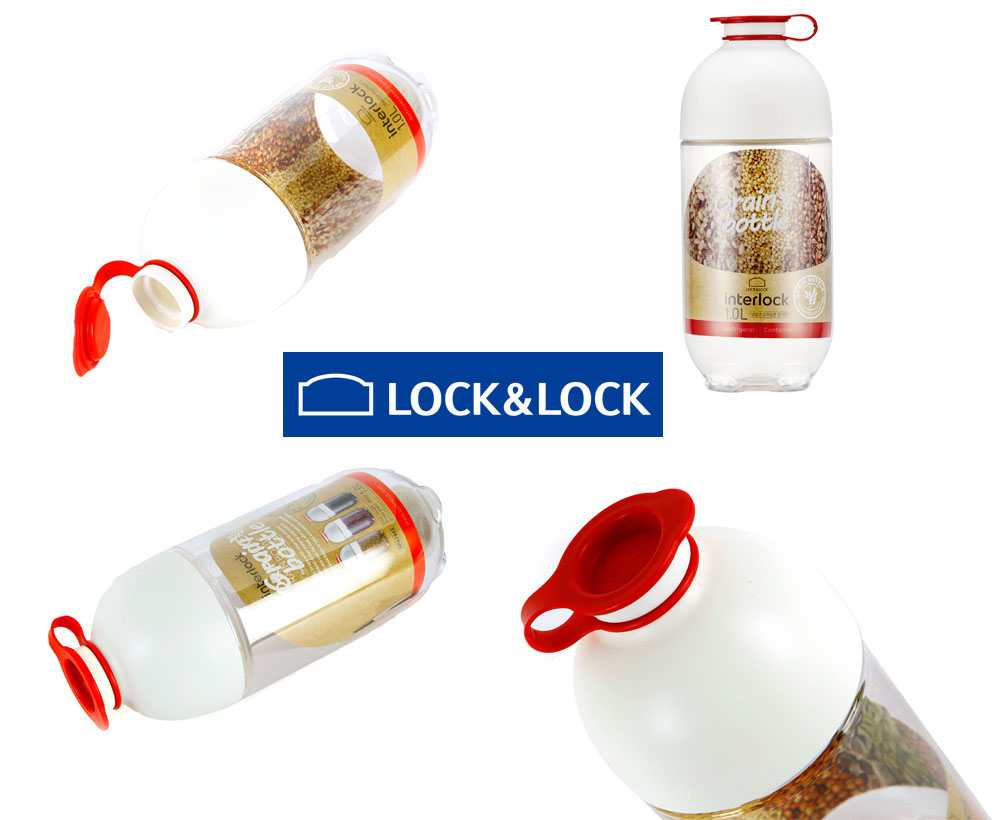 Hộp nhựa tròn Lock&lock Interlock INL312W 1000ml