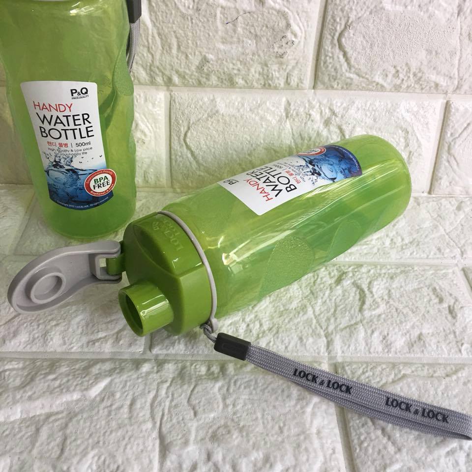 Bình nước thể thao Lock&Lock HPP727 dung tích 500ml màu xanh lá
