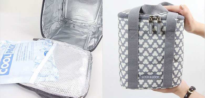 Túi giữ nhiệt Lock&lock HPL817CI-B-O màu ngà