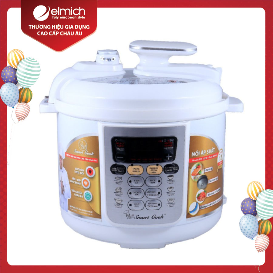 NỒI ÁP SUẤT ĐIỆN ELMICH SMARTCOOK 5L PCS-0239