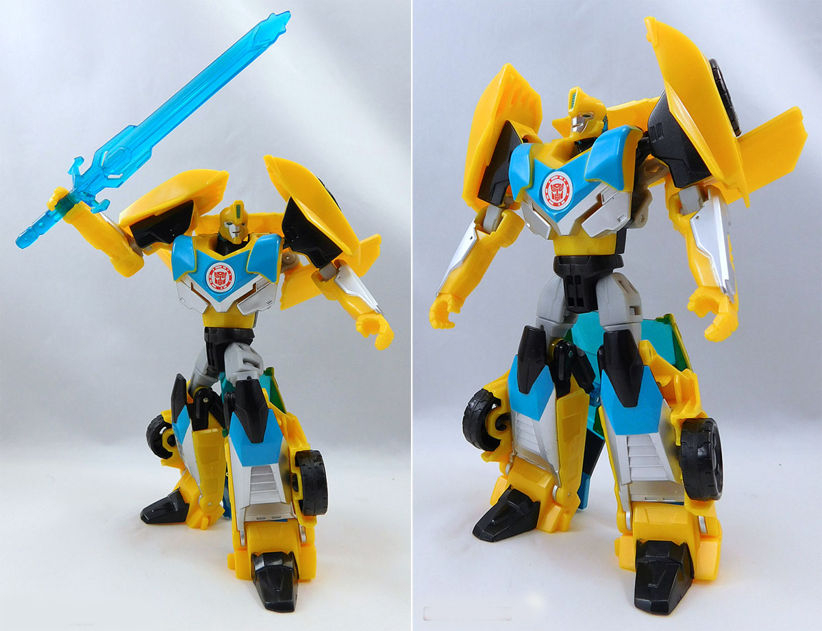 Robot Transformers biến hình xe thể thao Warrior Bumblebee - Robots in Disguise