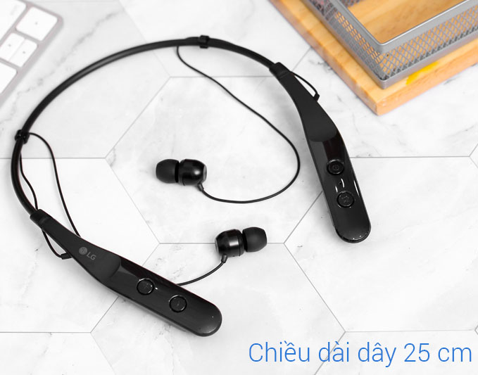 Tai nghe không dây LG Tone+ HBS-510 kết nối Bluetooth hàng chính hãng - Bảo hành 6 tháng