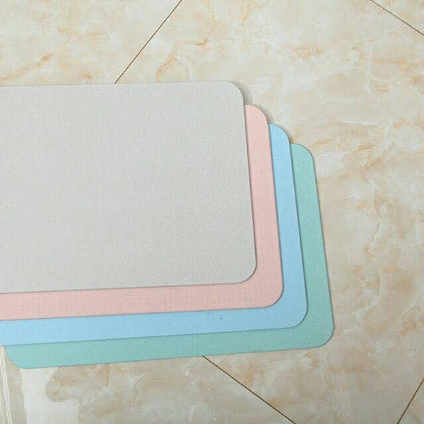 Thảm cứng siêu thấm Nhật Bản 60 x 39 x 0.9 cm (Màu hồng)