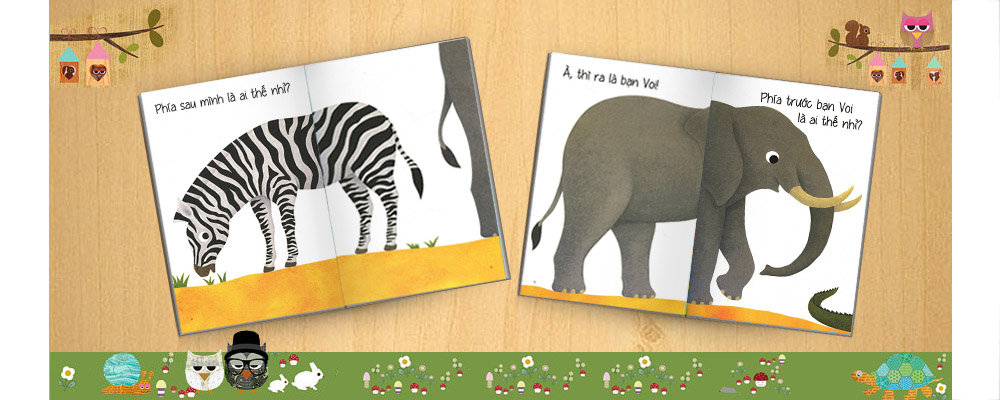 Ai Ở Sau Lưng Bạn Thế ? - Ehon Nhật Bản