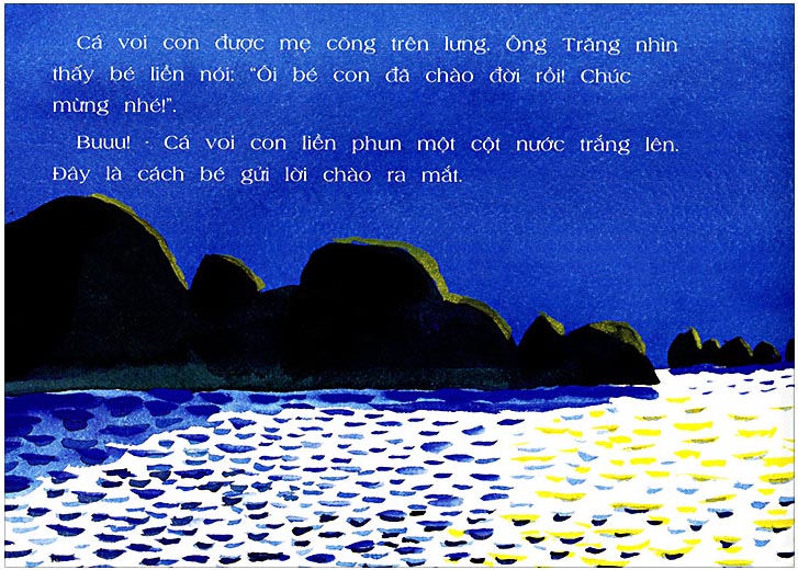 Cá Voi Con Ơi Lớn Nhanh Nào - truyện tranh Ehon