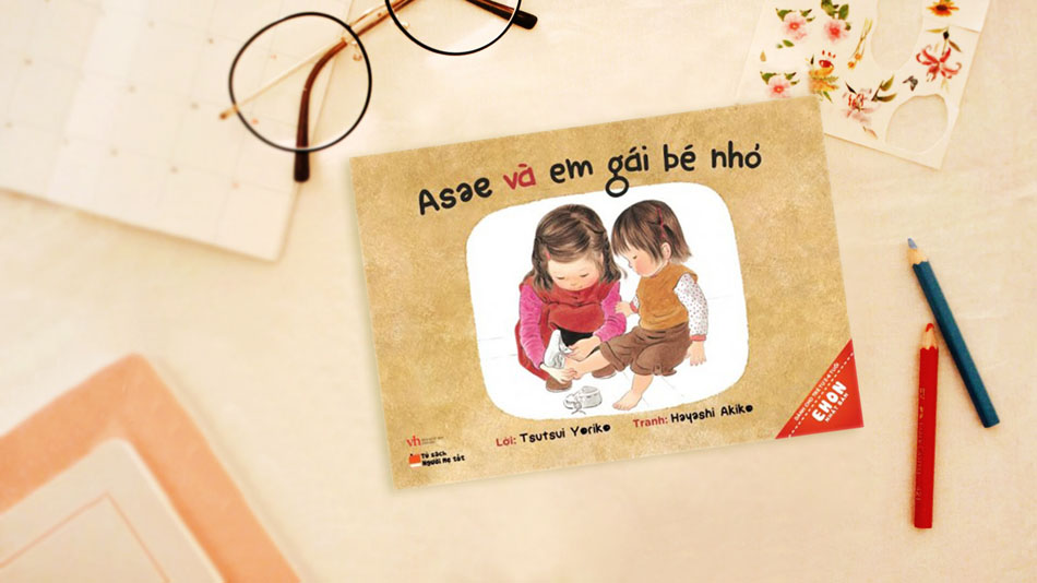 Asae Và Em Gái Bé Nhỏ - Ehon Nhật Bản