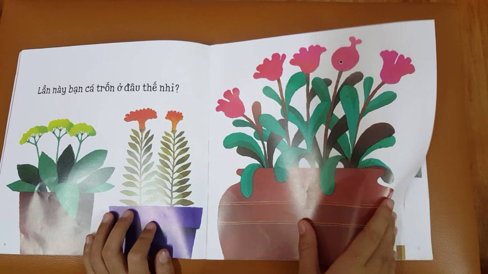 Cá vàng trốn ở đâu rồi nhỉ ? - Ehon Nhật Bản